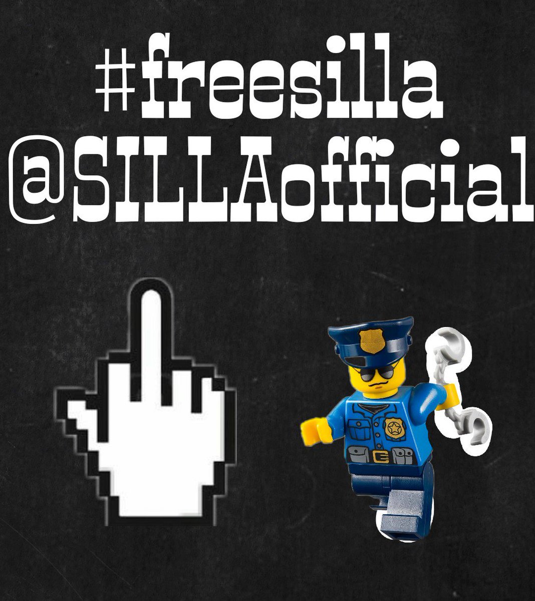 Flowtexo's tweet photo. @SILLAofficial #freesilla https://t.co/7BYJTeSCy7