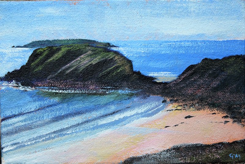PaintingsPembs's tweet photo. Todays art Day301/365 @Marloessand @ArtsWales #dailyart https://t.co/FxRXUMwJIk @DerekTheWeather @lovepembs @LoveWales https://t.co/N3kfGGaNwK
