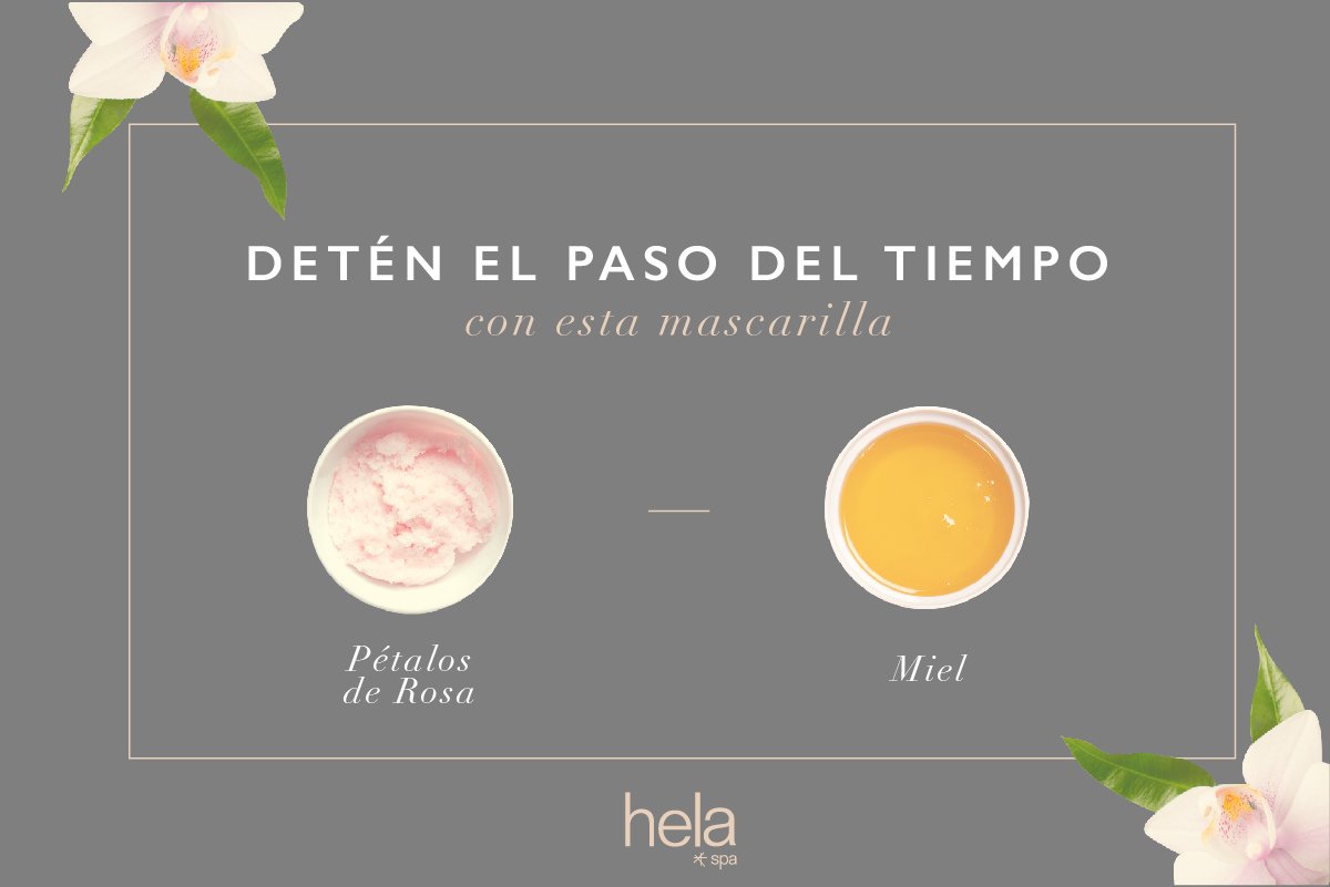 Con esta mascarilla evitarás el envejecimiento en el rostro. Tritura los pétalos de 5 rosas y mézclalos con miel.
