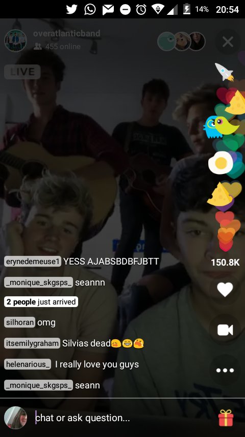 silviagumi's tweet photo. I WAS JUST ALL THE TIME TYPING 'OMG' COZ OMG GUYS OMG IT WAS AMAZING OH GOD ❤😩😭🙈 @Over_Atlantic #OALIVE https://t.co/iEXR5iRdnG