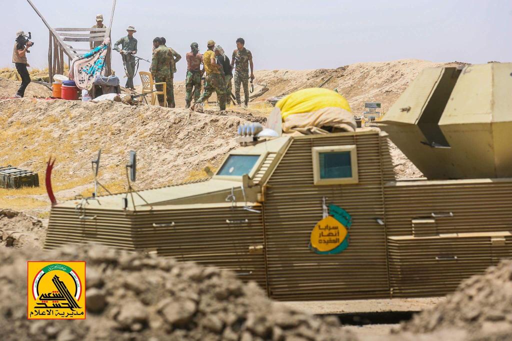 IraqNews17's tweet photo. صور جديدة لقوات #الحشد_الشعبي على الحدود العراقية - السورية ✌ https://t.co/5seoc8N6Ox