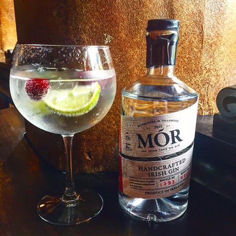 Gin of the Week...<a href="/MorIrishgin/">Mór Irish Gin</a> One of the many small batch gins we now stock in Cruises. Yum !
