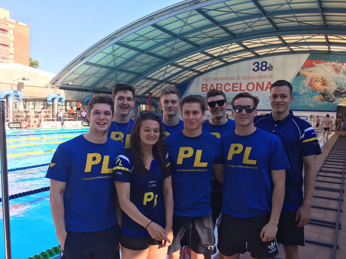 PlymouthLeander's tweet photo. The #BlueArmy team ready for the 2017 Barcelona Mare Nostrum https://t.co/UVv4Og6wQJ