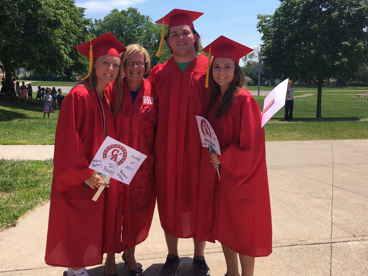 Seniors walking at the PES.  Canandaigua Proud!