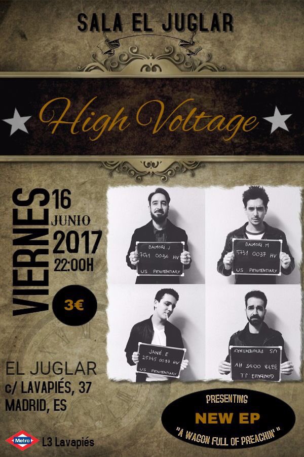 SWPreachers's tweet photo. Volvemos a la carga el 16 de Junio en @SalaJuglar a las 22.00. Presentaremos nuevos temas, no os lo perdáis! #rock #madrid #MusicMonday https://t.co/5GNpoITJ4k