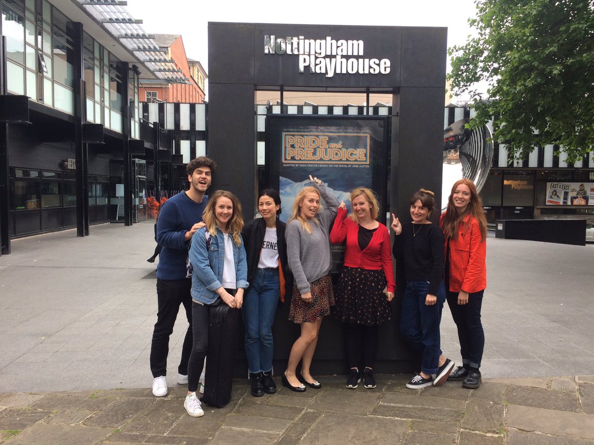 Dream team working on R&amp;D for #PrideandPrej <a href="/NottmPlayhouse/">Nottingham Playhouse</a>. Today's discussion topics: forgotten women composers, zombies and Sister Act.