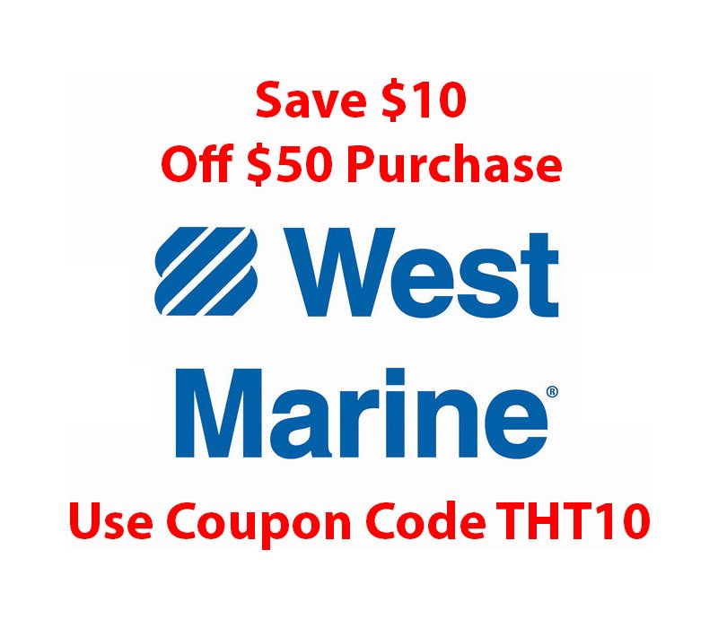 Save $10 at #WestMarine with coupon code THT10. bit.ly/2s3XIn6
#boating #fishing #boats #deals