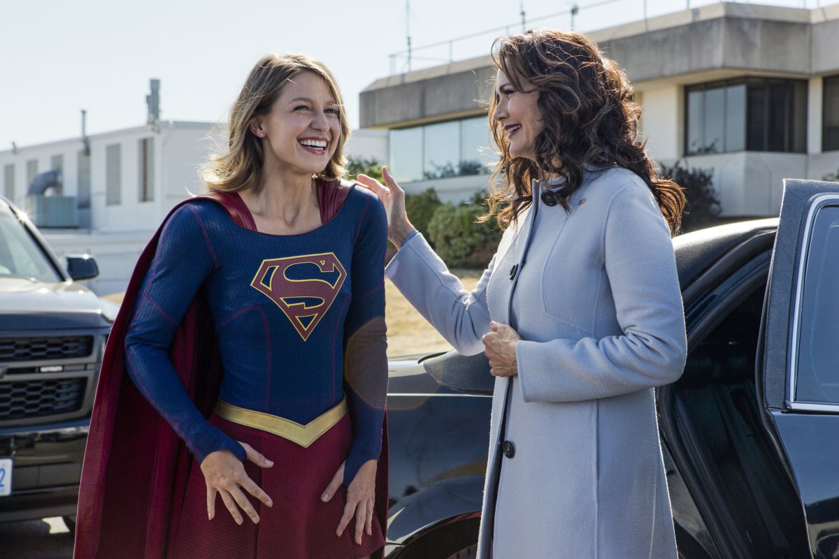 DaytonsCW's tweet photo. #Supergirl is tasked with protecting the president tonight at 8p! #SuperSecretService https://t.co/TvYMIhLY5t