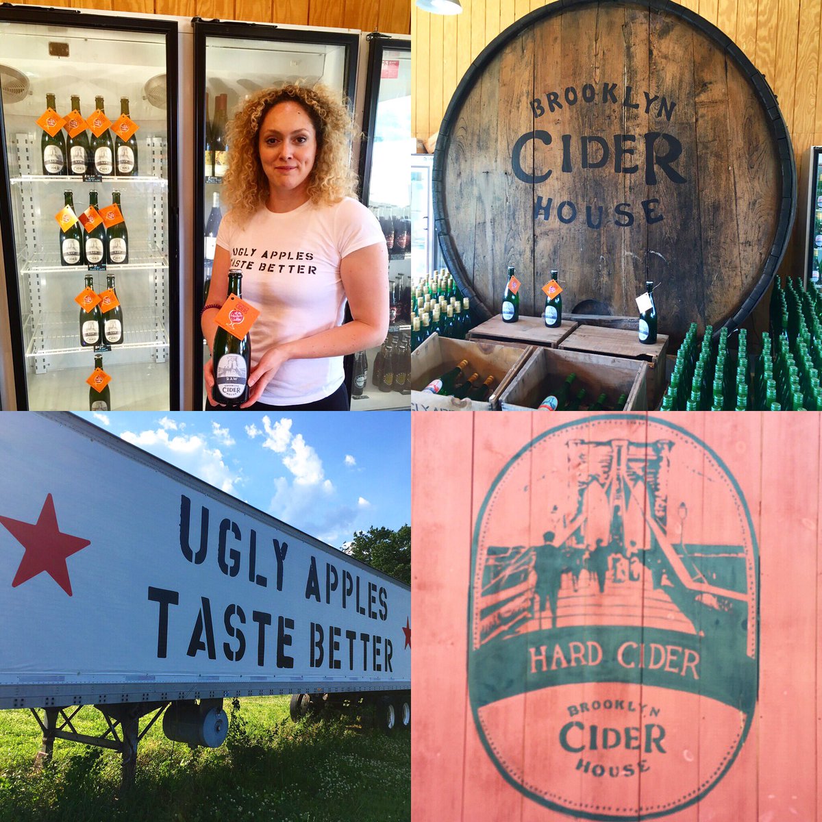 EricLewandowski's tweet photo. I managed a short visit on Saturday to stop at #BrooklynCiderHouse at #TwinStarOrchard for #ciderweekhv #cider #apples https://t.co/G57VlD7ECY