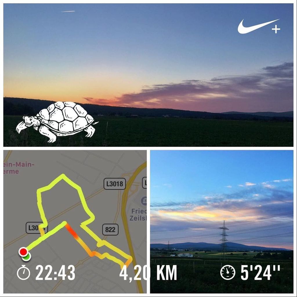 SteffenSoeffner's tweet photo. Short warm-up round at dusk for the #JPMCCC tomorrow #no5k #nightrunner #trailrunning #instafit #instarun #nrc #ap… https://t.co/MyVClNvWok https://t.co/HA2ydFITne