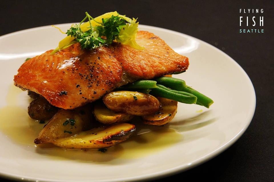 thefishseattle's tweet photo. Welcome to Flying Fish, where its "always a pleasure to serve you". Come and join us soon! Best wishes for a great summer :) https://t.co/sTELEd1fa8