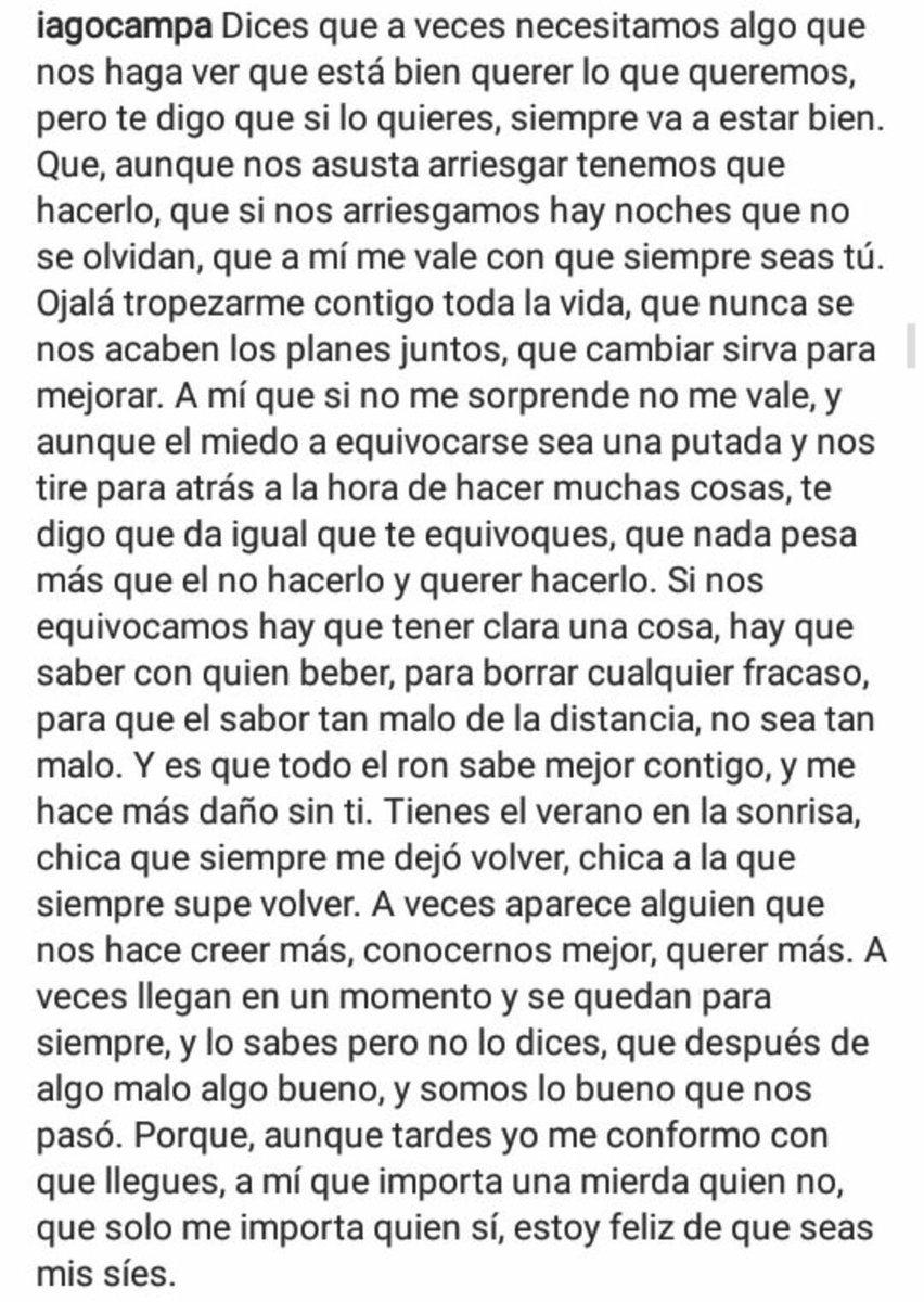 iagocampa's tweet photo. Querer lo que queremos. https://t.co/zV8iCMSeIt
