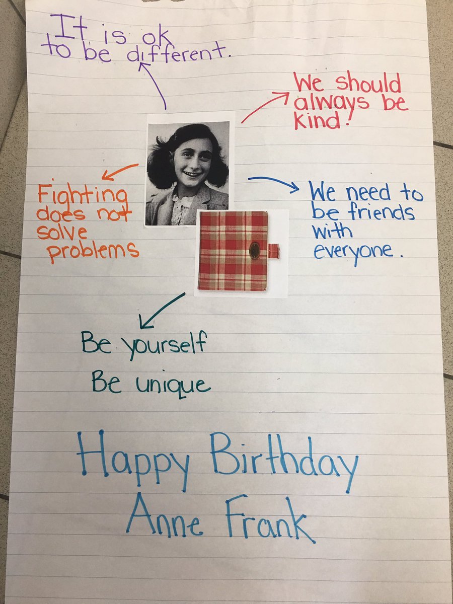 afpsyr's tweet photo. You're never too young to understand &amp; learn about the importance of kindness and inclusion.  @Dara_01 #yrdsb #Diary75 https://t.co/TsYyhJfwhJ