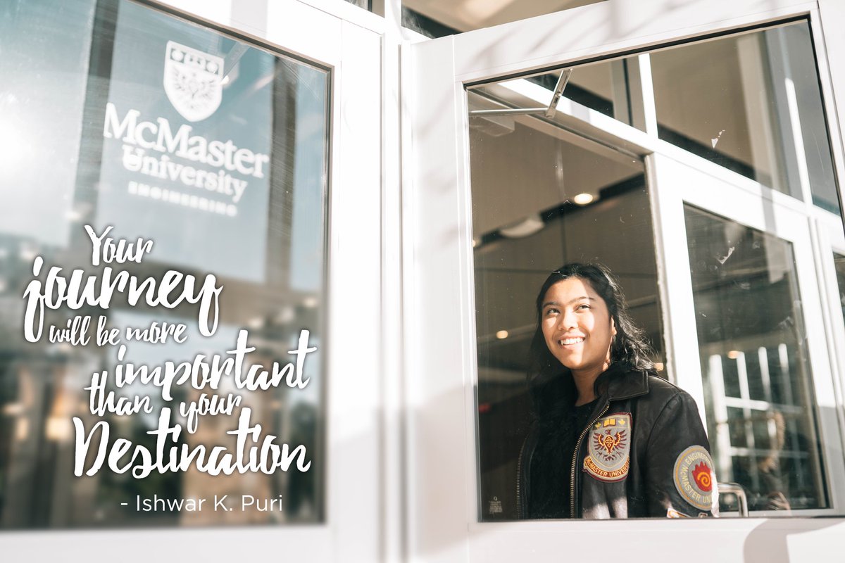 McMasterEng's tweet image. We're counting down to Friday's Eng #MacGrad2017 with some inspiring words from Letters to a Young Engineer. Free copies at convocation.