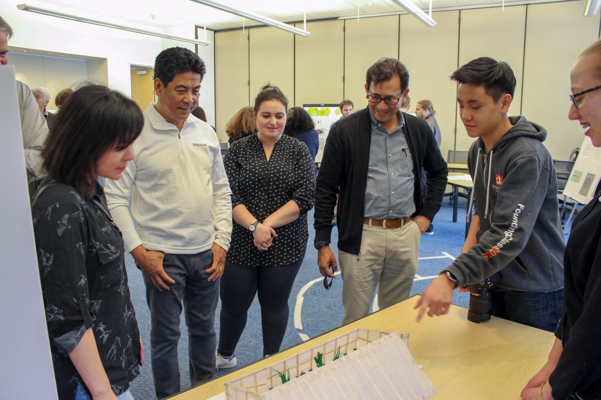 Building #dtechatoracle together! <a href="/dtechHS/">Design Tech HS</a> students design their own outdoor learning spaces during the #OracleFoundation workshop!