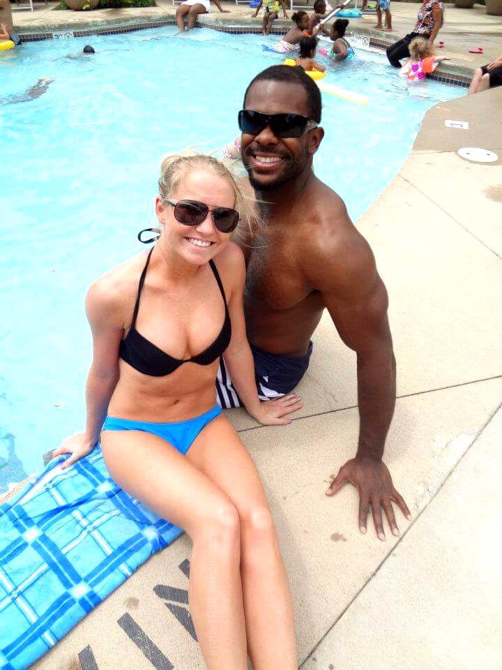 Interracial Vacation on Twitter: "More #poolfun. #snowbunny https://t....