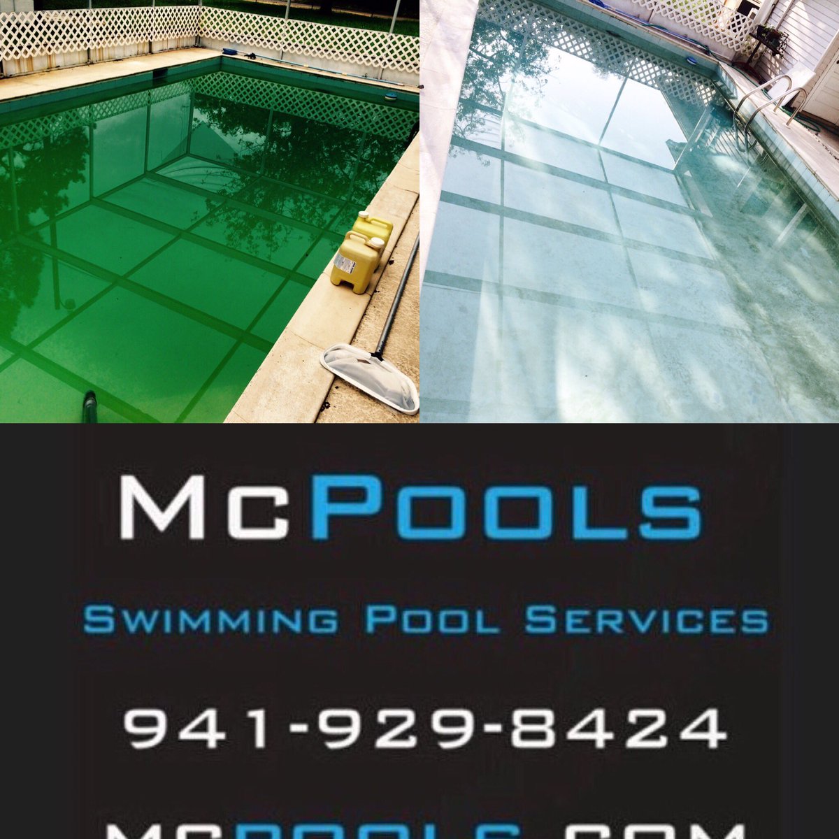 mcpoolsfl's tweet photo. McPools offered severe algae or green-to-clean services in Bradenton, Ellenton, Lakewood Ranch @ Palmetto. @mcpoolsrobert @McPoolsPalmetto https://t.co/BOVZgiIjmj