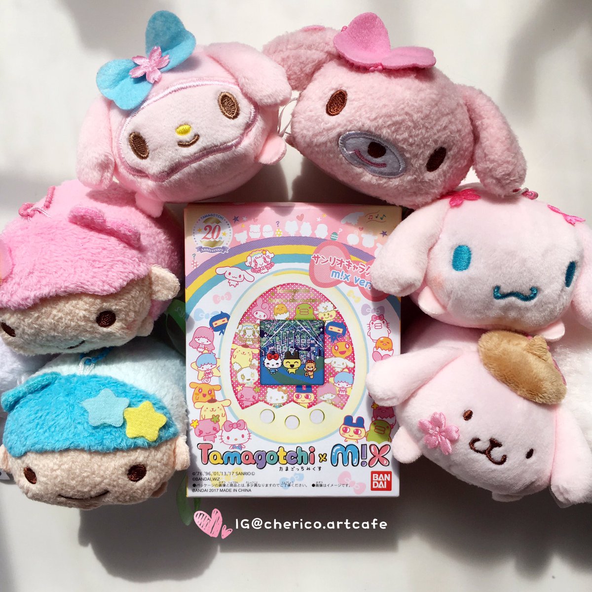 Cherico Thank You For The Tamagotchi M X My Love ෆ I M Overwhelmed Tamagotchi thanniversary Bandai 可愛い ツムツム T Co Qdy4xpadcp