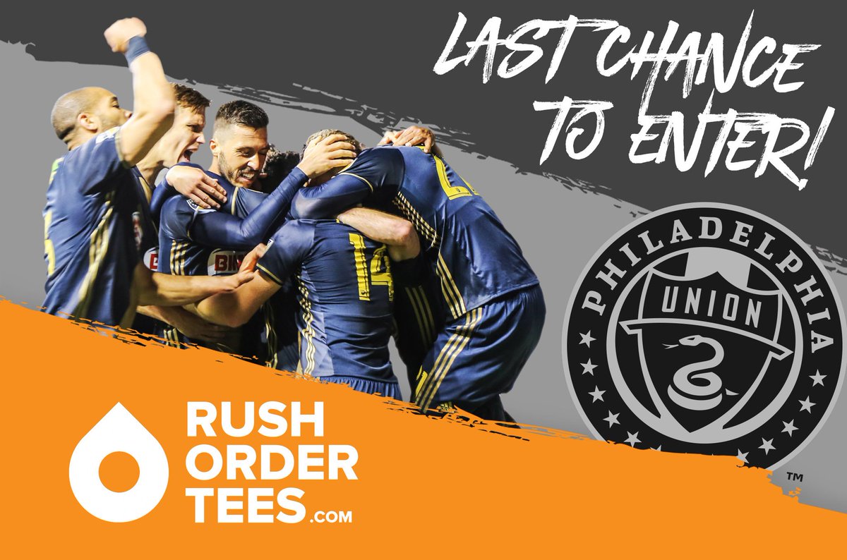 RushOrderTees's tweet image. Don’t miss the biggest @PhilaUnion game of the year! Enter now to win tix &amp;amp; autograph sessions! #JoinOrDie #DOOP eepurl.com/cQLZEH