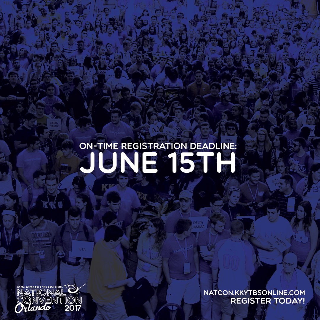 ARE YOU REGISTERED YET?!
Don't miss out on this experience!
Register by June 15th to avoid late fee: natcon.kkytbsonline.com