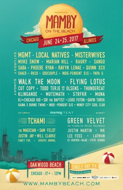 Do312's tweet photo. Follow @Do312 &amp; RT this tweet for a chance to win weekend wristbands to @Mambybeach! Winner chosen 6/19. https://t.co/rCV13EJ7YX https://t.co/BTmPJgQb13