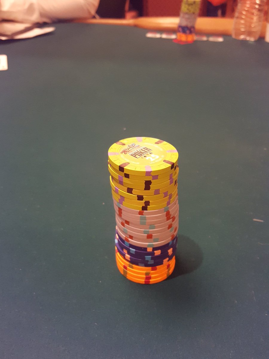 Tammenator's tweet photo. Time to build this stack! #wsop2017 #event24 https://t.co/skghHcx6nR