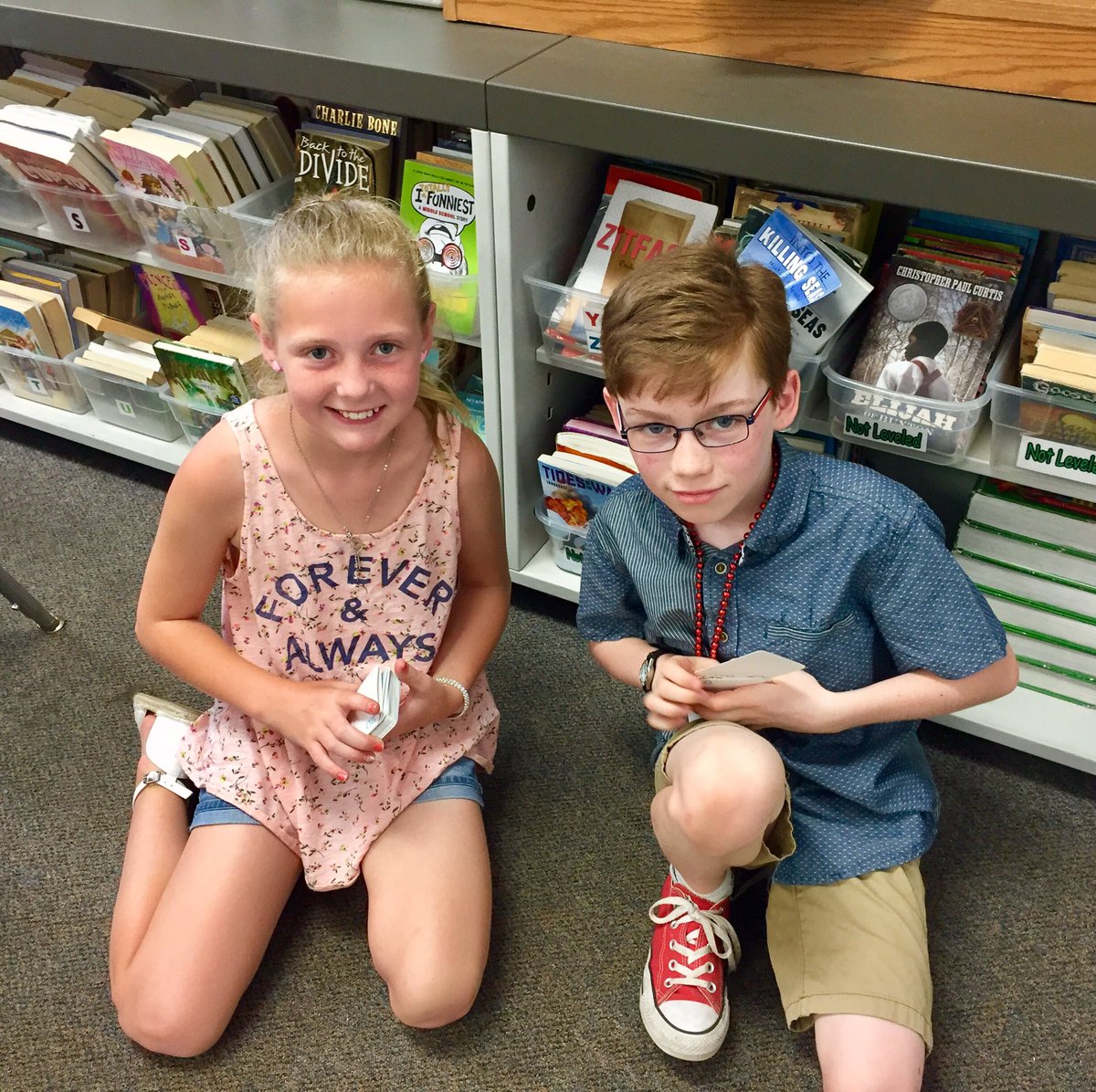 A good day to play math games. #oakststories