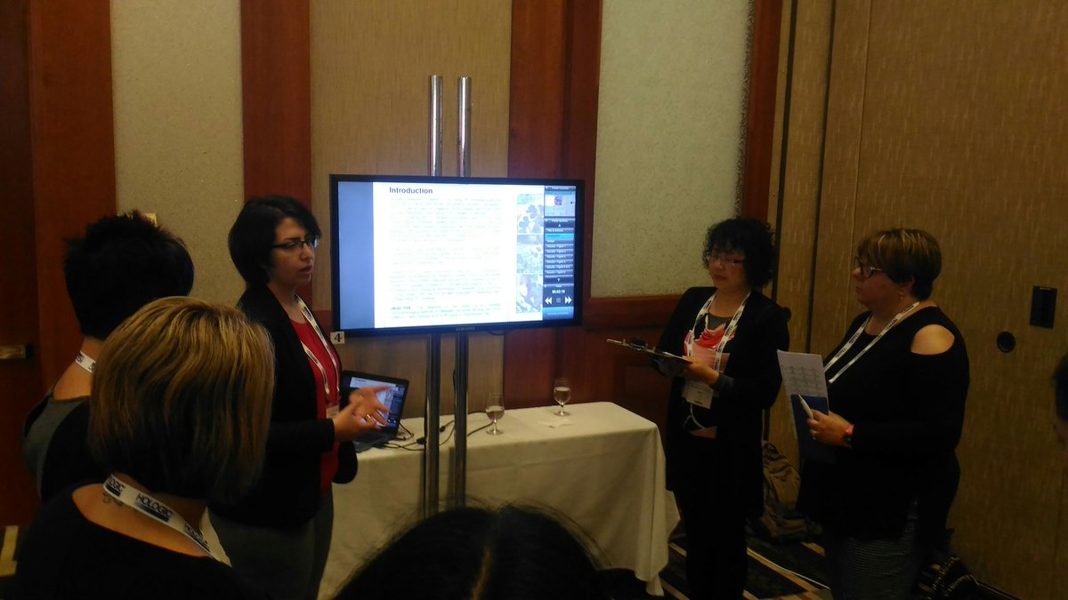 KH_1087's tweet photo. Kianoosh Keyhanian presenting her poster on cytomorphological features of NSCLC lymph node metastasis #oucap #capacp2017 https://t.co/KjacMDqHyr