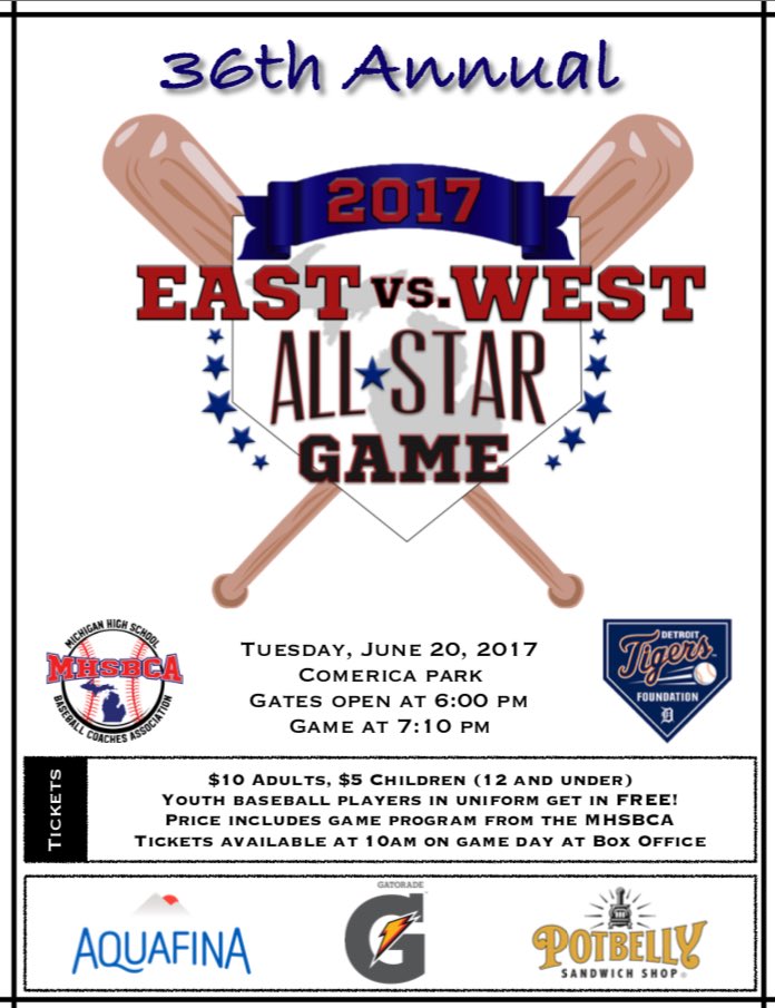Detroit Tigers Foundation on Twitter "Join us June 20 ComericaPark to