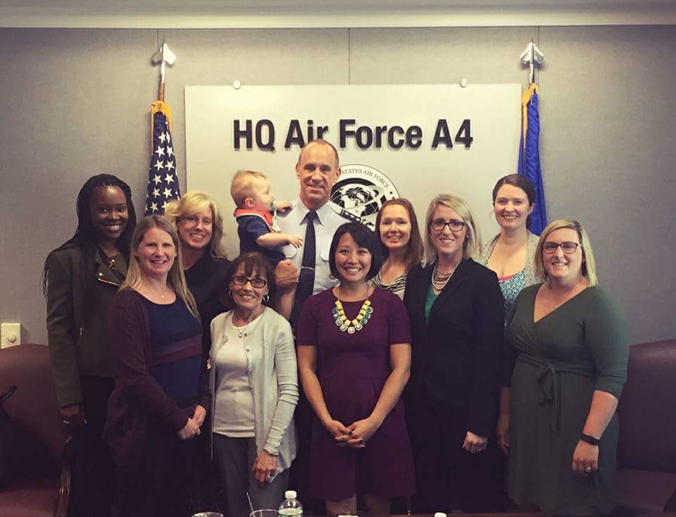 AFCoopA4's tweet photo. Thank you @USAirforce Spouses for supporting yours.  Thanks to my #keyspouse Nerissa Custer for taking care of AF/A4 spouses. https://t.co/ksyGh3kpn8