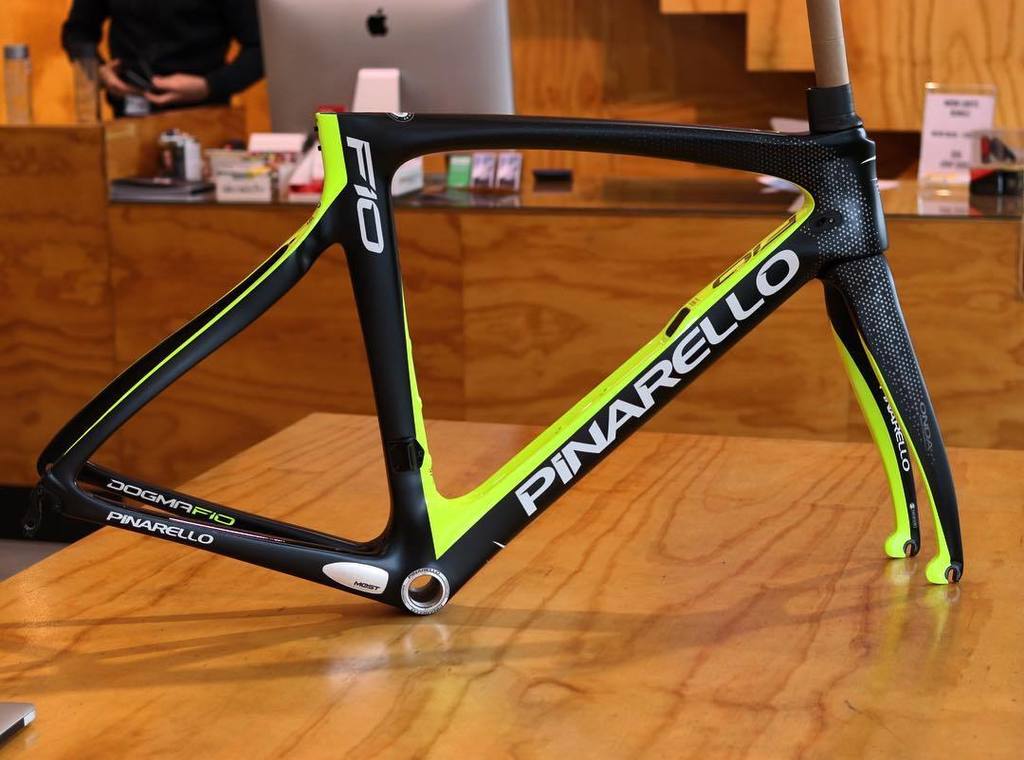 pinarello f10 sulfur yellow