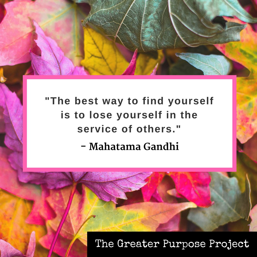 GreatPurposePro's tweet photo. #mondaymotivation #bestquotes #Ghandi #greaterpurposeproject #WeAreALLSuperheroes #GPP #inspiration #greaterpurpose #volunteer #bekind https://t.co/9hVTJPIxsp