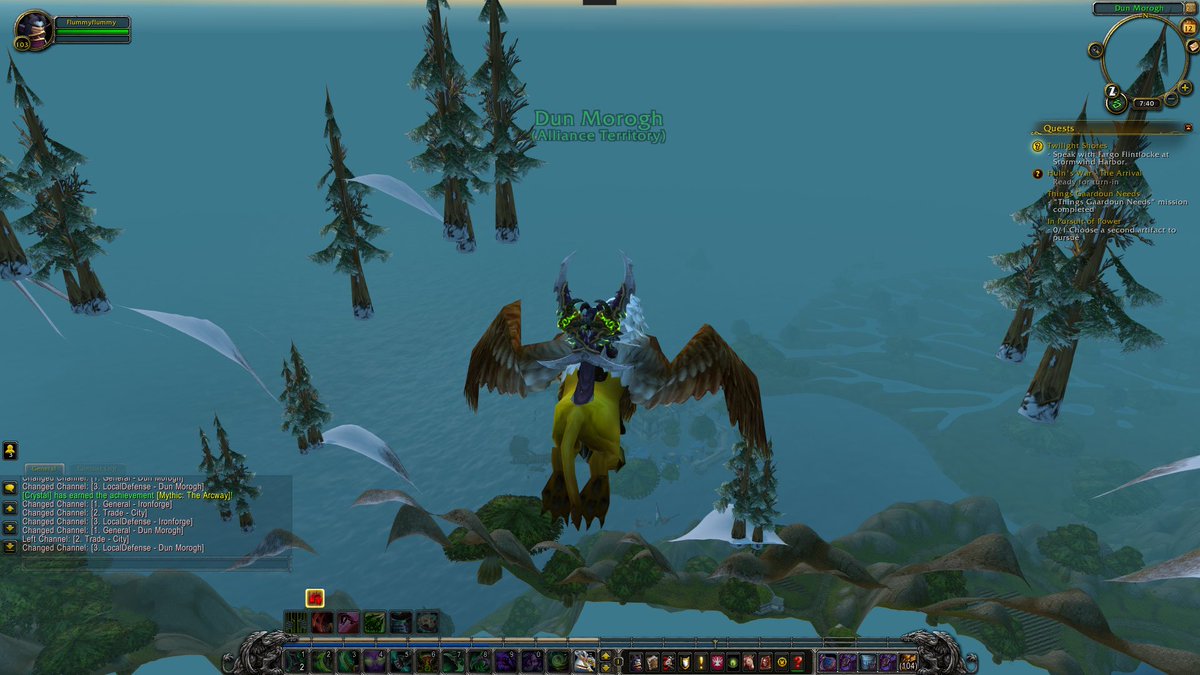 SpaceJaba's tweet image. Travelling is best when it goes through mountains.
#DemonHunter #worldofwarcraft