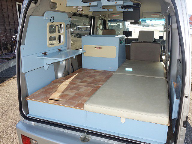 軽キャンパー ドリームミニ Pa Twitter H18年のドリームミニ釣り仕様を販売中です エブリイ ジョインターボがベースで 走行は174千km 車検はh30年4月迄です 釣りの時便利な車ですが ルーフテントやサブバッテリー等の車中泊用装備も満載です 価格は総額85万円