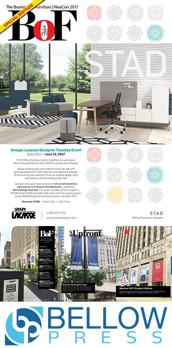 BellowPress's tweet photo. NeoCon 2017 Special Edition | Meet Bellow Booth: 7-5113 | The Latest Products and Introductions at The Show | https://t.co/DfmAouiweS https://t.co/Z6SGMZTMy6