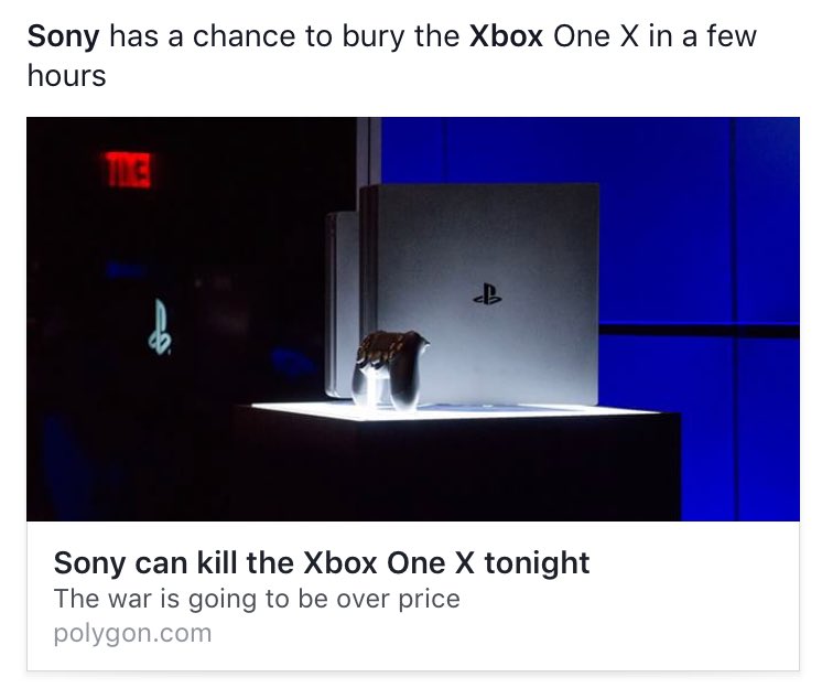 SmashFaceGaming's tweet photo. Lets keep fuelling the nonexistent console war 🙌 https://t.co/sOb9XPzW6C