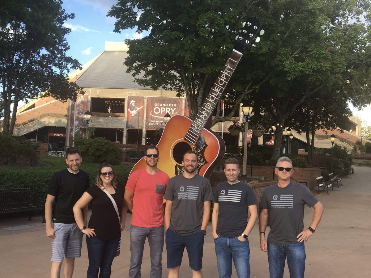 QolsysInc's tweet photo. Our #Qolsys team is in Nashville this week for #esx2017! Come say hi and check out the new #IQPanel2! https://t.co/DJsp3FMSCp