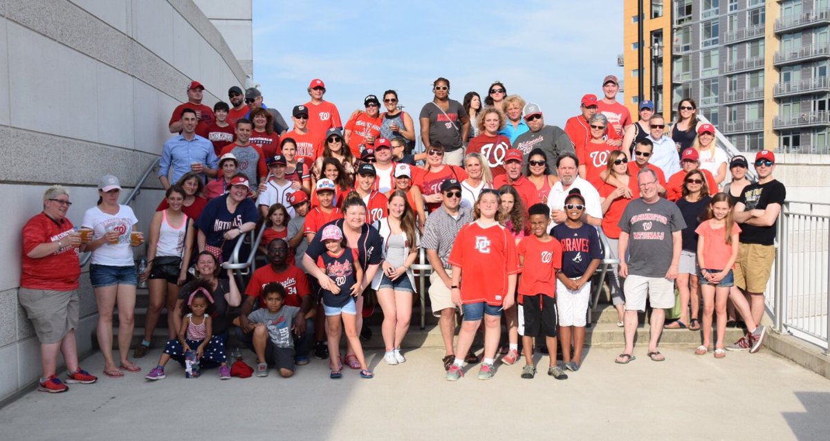 TommyMcFLY's tweet photo. What a good looking #FreshFam joining us @Nationals Home Plate Tailgate before our 6th @947FreshFM Anniversary ⚾️ @cityshopgirl @JenRicher https://t.co/ex3WYycpp8
