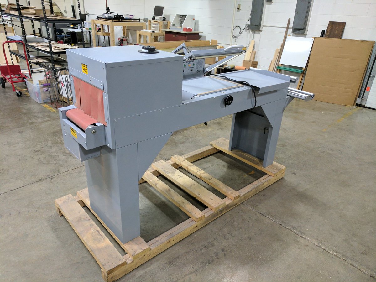 BrownDogGadgets's tweet image. New (to us) shrink wrap machine for keeping all those #CrazyCircuits in their boxes!
