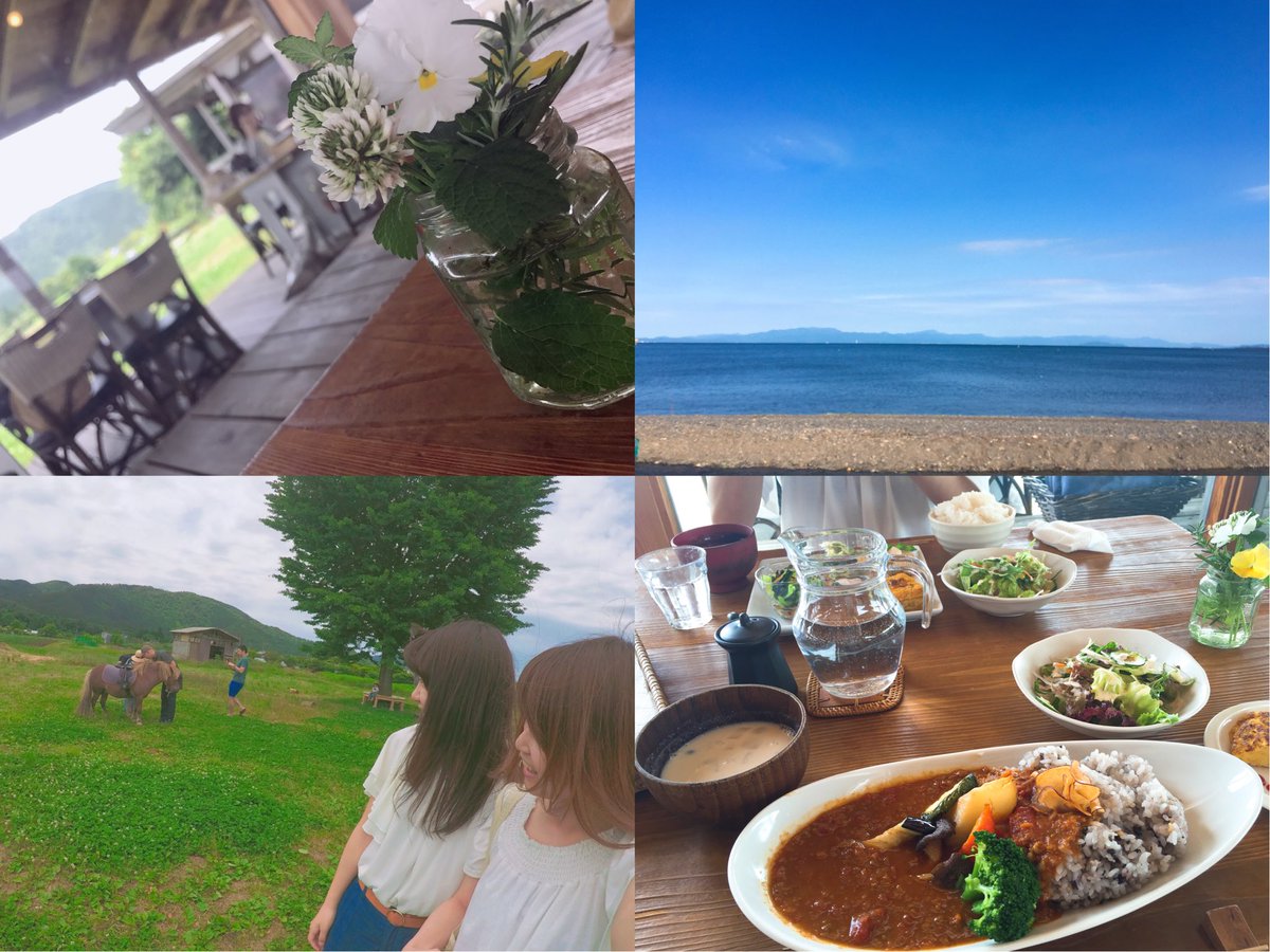 Aaaa____yk's tweet photo. 6.11  ひっさびさのゆうき👭

ソラノネ食堂めっちゃ素敵なお店やった🍴
山道狭すぎたけど、ゆうき頑張ってくれました👏運転ありがとう🚗💭
次は運転任せなさい！💪笑

半日やったけどめっちゃ充実した〜💯🔥
ど田舎良き🙆 https://t.co/e89E7sLnVl