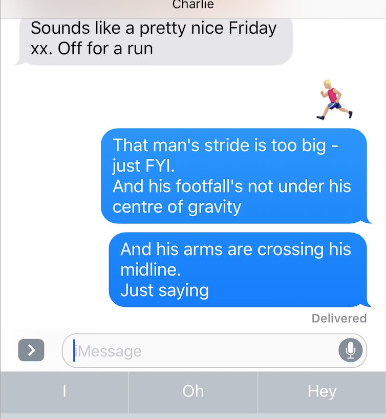 peaktrailblazer's tweet photo. When you love for running gets a little out of control...?!

#emojirunningform #running #run #runninglove #runchat #ptb https://t.co/jgew8K1Am9