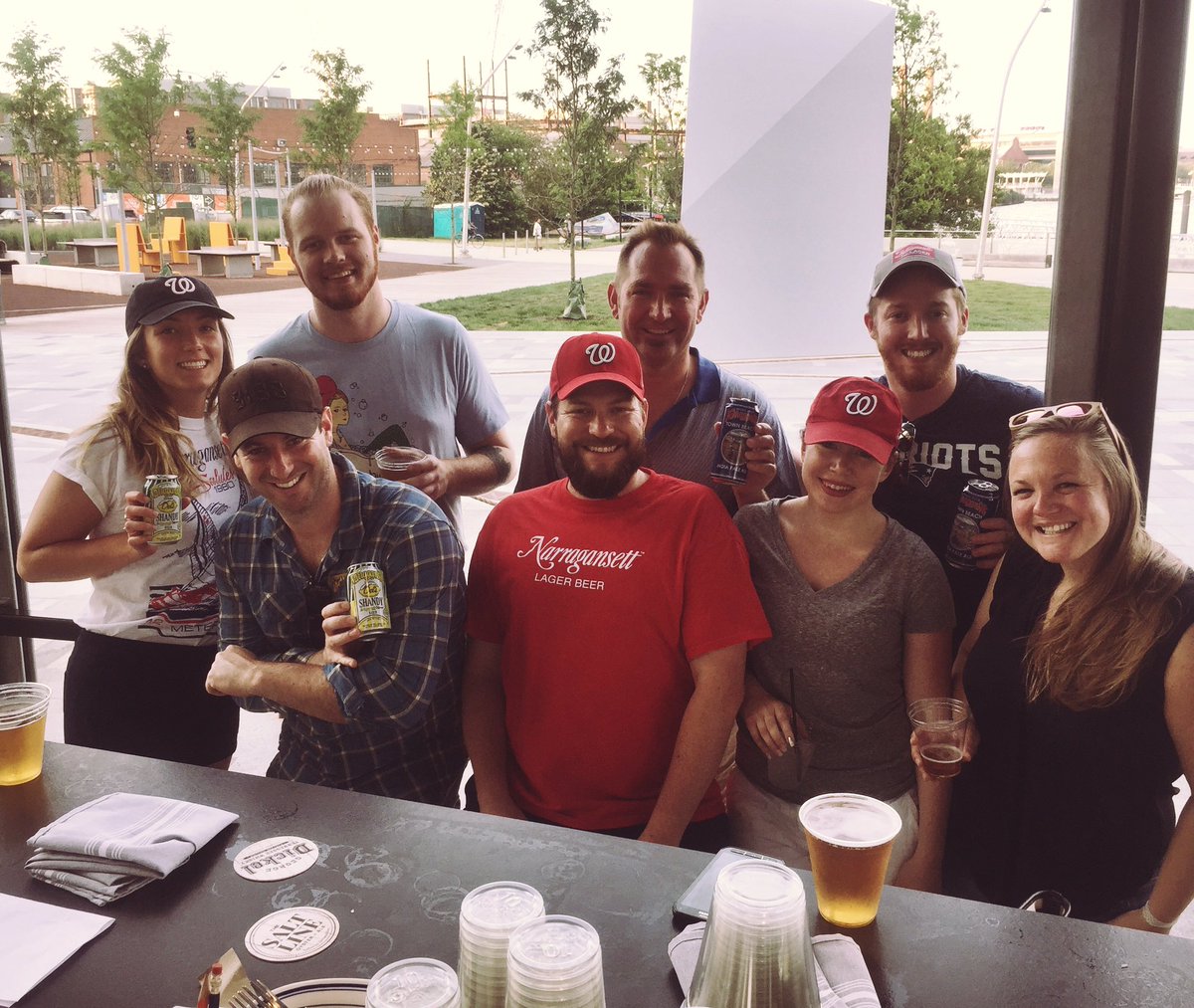 Gansettbeer's tweet photo. Meanwhile... @GansettDC &amp; @MarkHellendrung takeover @thesaltline in #DC. https://t.co/0KDxzZZOHi