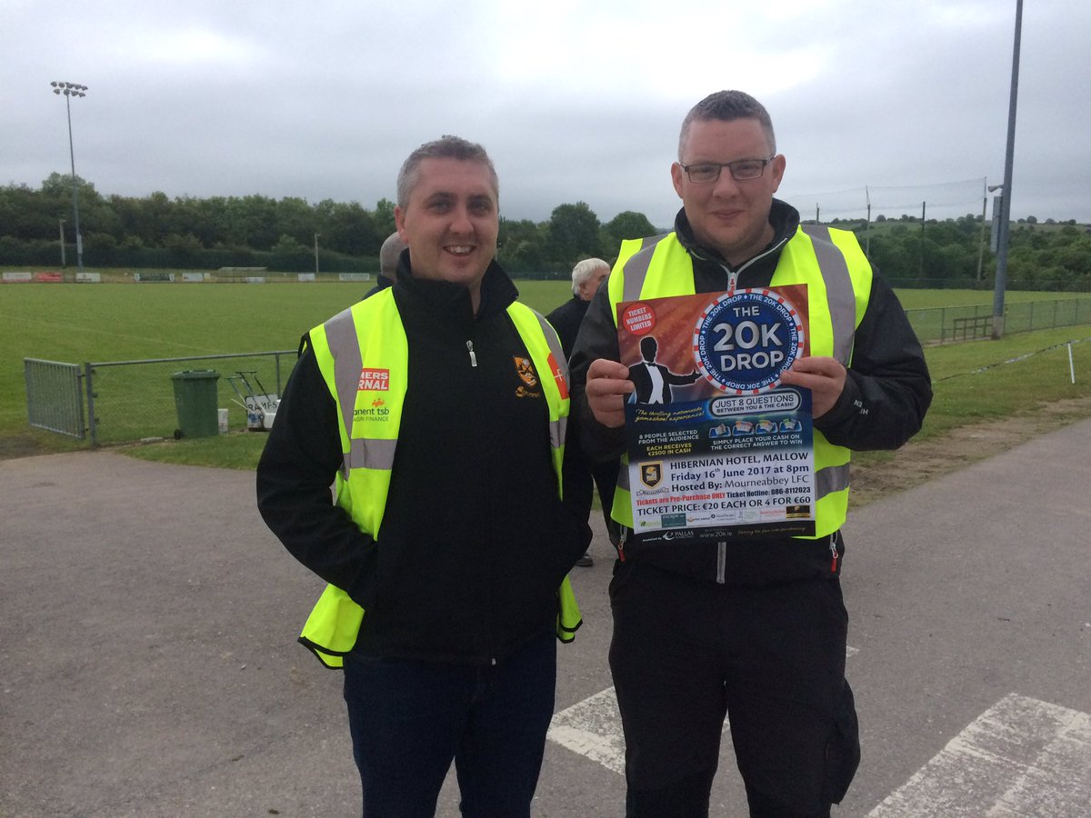 BarryYvonne's tweet photo. Look who got their tickets for the @MourneabbeyLFC β¬20k drop in the Hi Be next Friday night @billymul1 @ClydaToc #willtheywin https://t.co/sYNPk82v2F