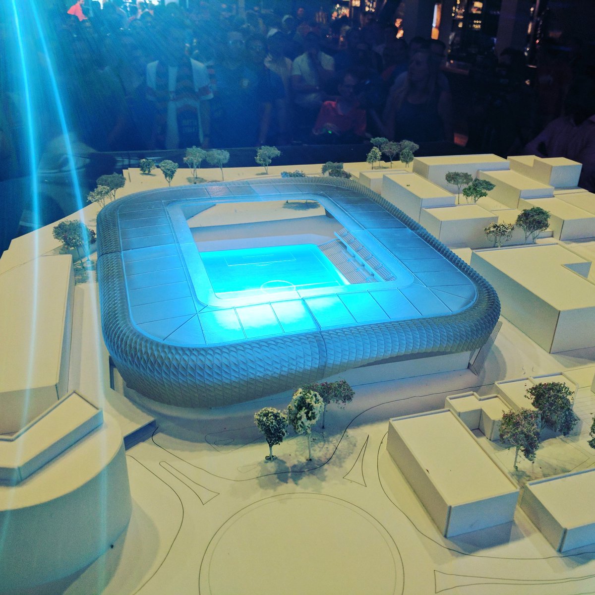 fccincinnati's tweet photo. The stadium has to be at least... three times bigger than this! #MLS2CINCY https://t.co/Xr7wM0CIem