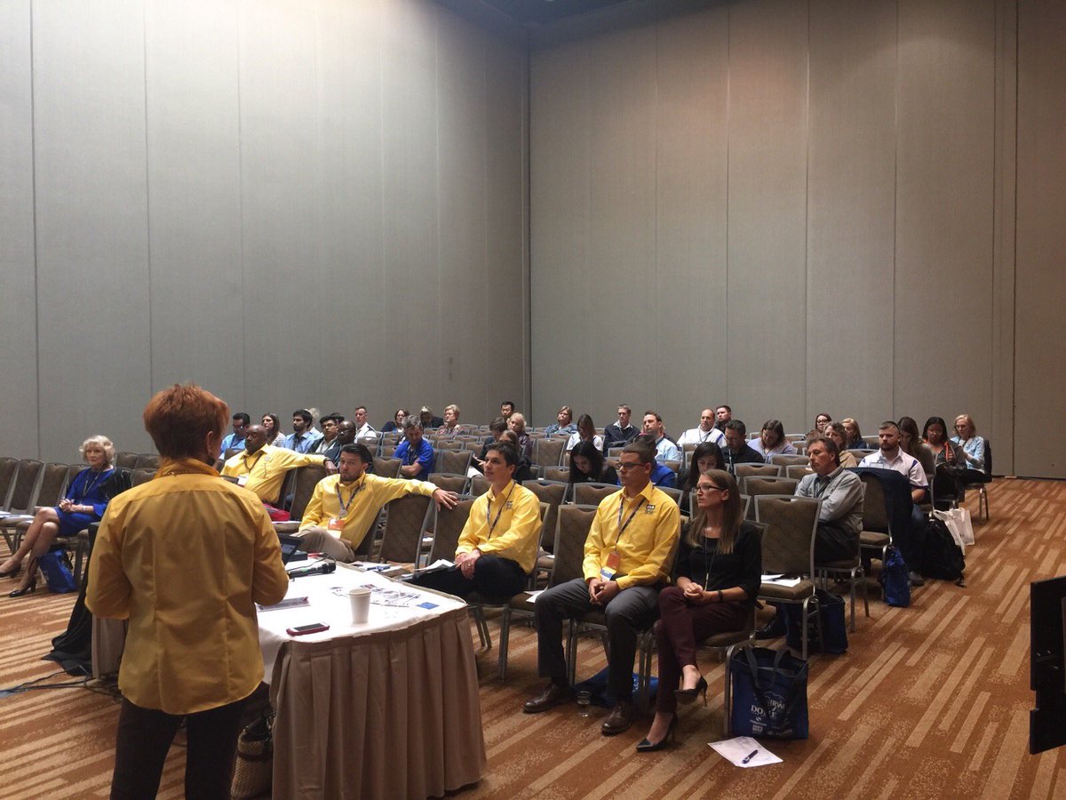 IRWAYP_Region2's tweet photo. HAPPENING NOW! Mazie Leftwich with @CLSRightofWay is educating us on the key ingredients to build a successful career! #IRWA2017 @IRWAYP https://t.co/zFppSGaPq7