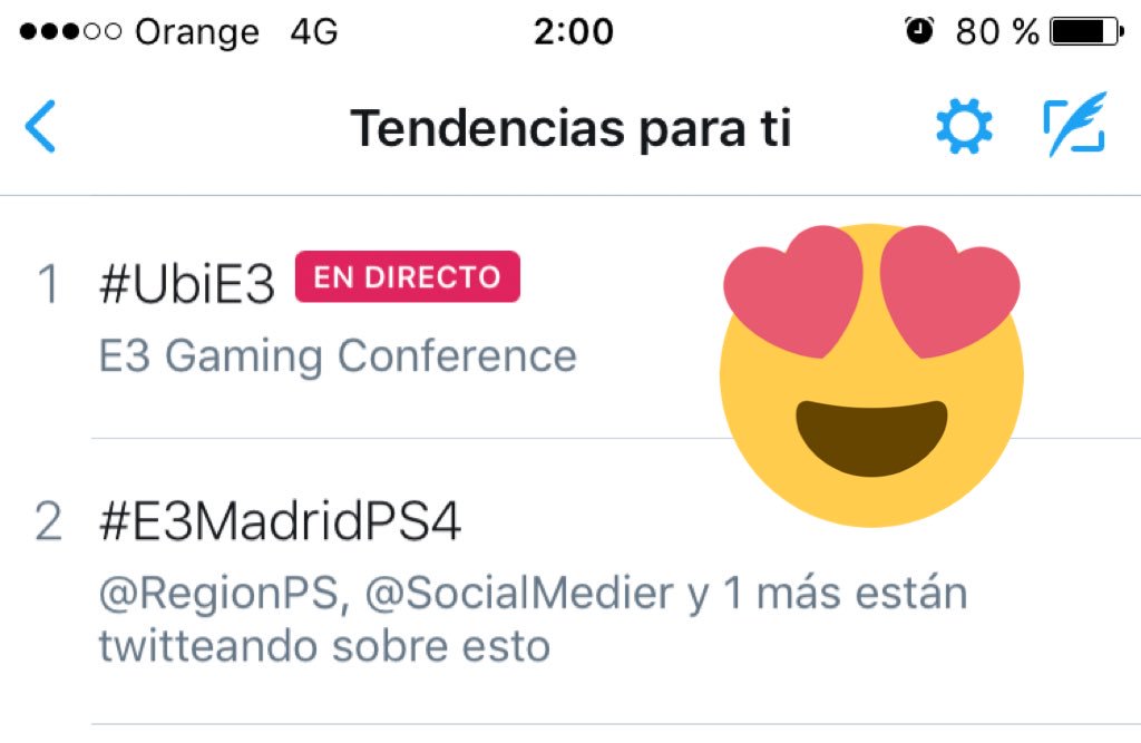 PlayStationES's tweet photo. ¡¡YA SOMOS TRENDING TOPIC!! Y esto solo acaba de empezar!! En 20 min empieza el streaming #E3MadridPS4 GRACIAS A TODOS!! https://t.co/8J8ruR4OiR
