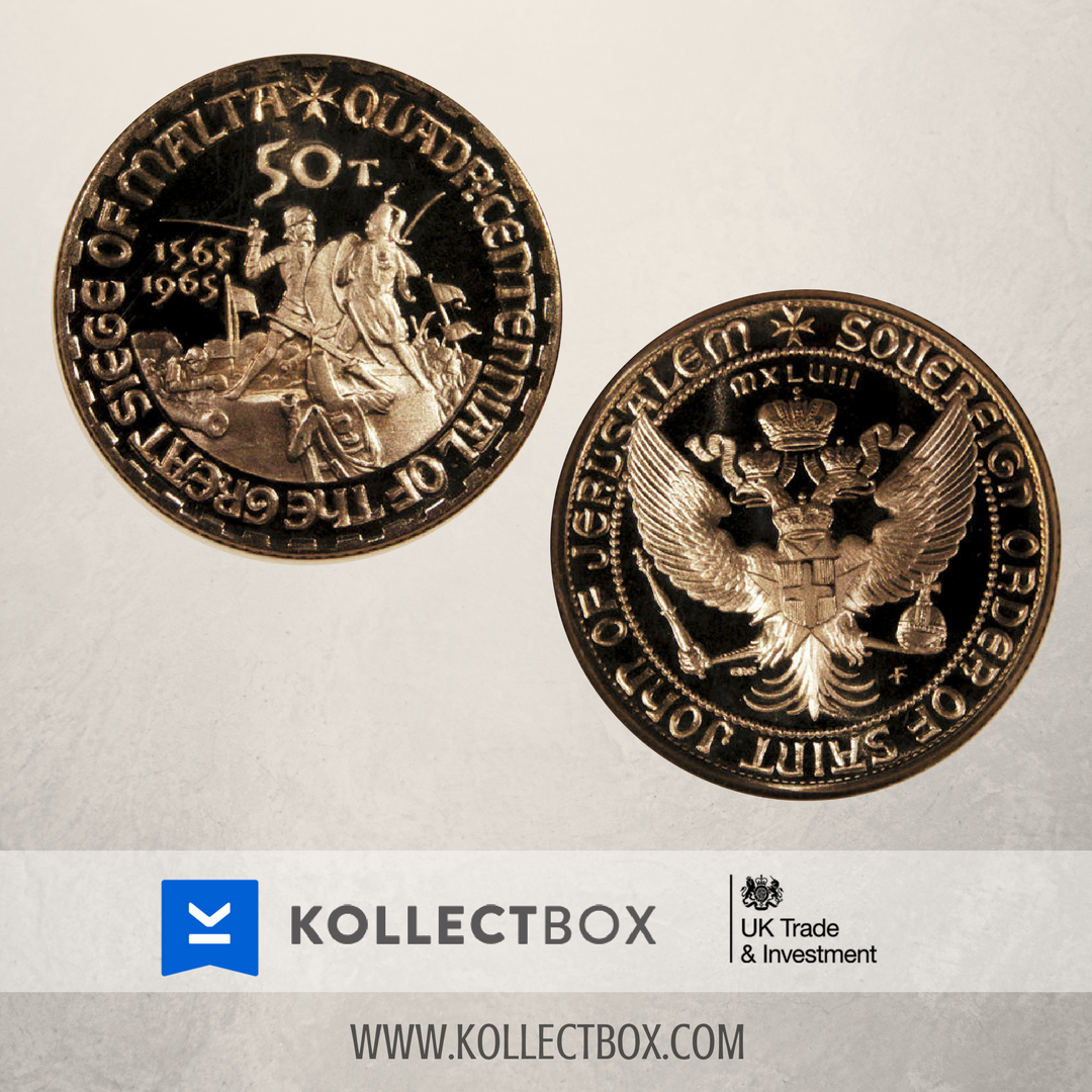 MALTA 50 TARI 1965 ORDER OF ST. JOHN NGC PF68 ULTRA CAMEO
Visit 👉 kollectbox.com  👈 
#coins #numismatics #collectors #numismatists