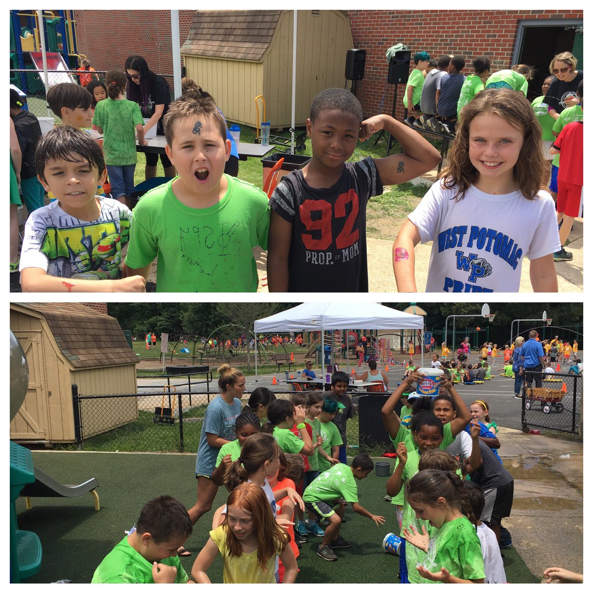 Students are cooling off and having a blast <a href="/StratfordLndgES/">Stratford Landing ES</a> Field Day 2017!