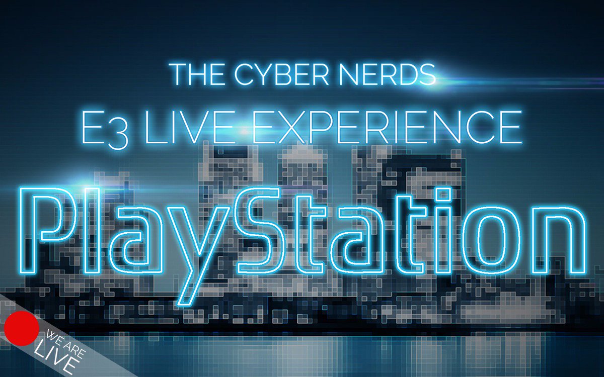 TheCyberNerds's tweet photo. We are Live! E3 has begun and the line ups are looking so good! Tune in here, live form #TENFam HQ: https://t.co/urnBHvFmmt #E32017 https://t.co/0FeY3wJIkc