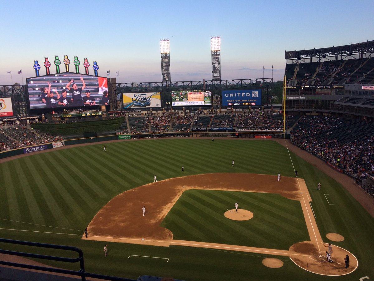 DannyShapiro13's tweet photo. Another stadium checked off the list. White Sox vs. Orioles. https://t.co/6fB24jvooX